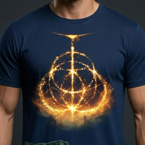 The Shattered Ring - ELDEN RING Premium Graphic Tee